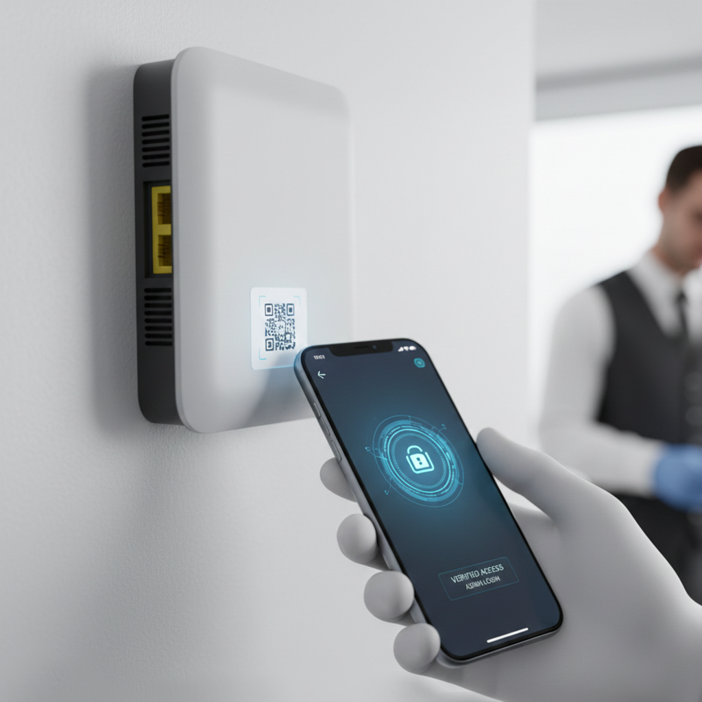 Secure physical storage for passwords